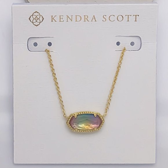 Kendra Scott Jewelry Kendra Scott Elisa Necklace Yellow